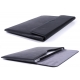 Pochette Macbook Air 11" simili cuir noire à clapet aimanté