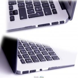 Bouchons de Protection Anti Poussière MacBook Pro / Air Noir pour USB, Firewire, MagSafe et Jack Audio