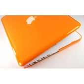 Coque MacBook Blanc 13 pouces Orange