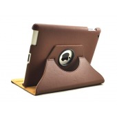 Etui ipad 2 compatible smart cover Orientable marron