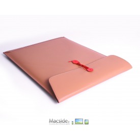 Sacoche Macbook Pro / MacBook Air 13 pouces PKG Rouge Matelassée