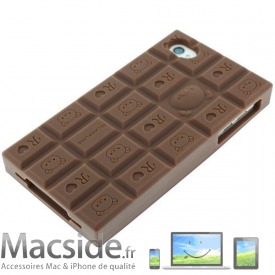 Coque iPhone 4 / 4S tablette de chocolat parfumée 