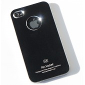 Coque iPhone 4 / 4S Aluminium Noire Ultra-Fine