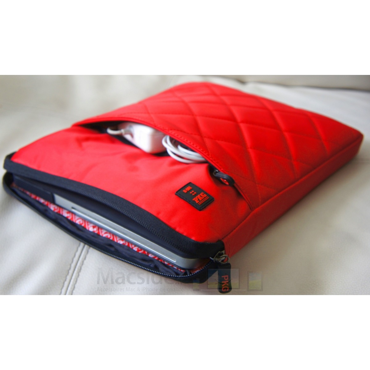 Avizar Coque Protection Antichoc Rouge p. MacBook Air 13 2020 / 2019 / 2018  - Sac, sacoche, housse - LDLC