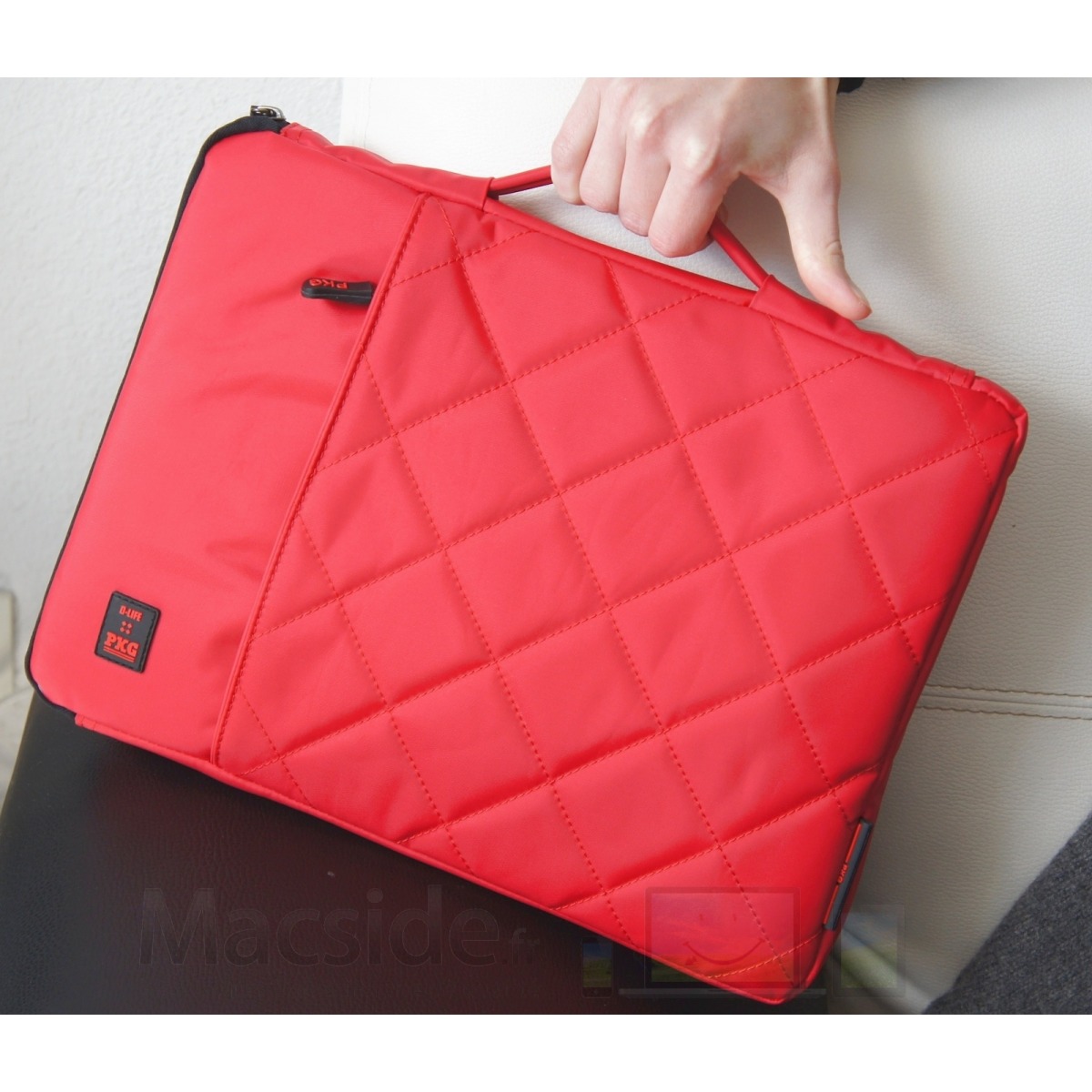 Avizar Coque Protection Antichoc Rouge p. MacBook Air 13 2020 / 2019 / 2018  - Sac, sacoche, housse - LDLC