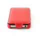 Etui iPhone 4S / iPhone 4 à clapet cuir Rouge