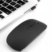 Souris sans-fil pour Mac Noire