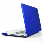 Coque MacBook Pro 13 Bleu Roi Peau de pêche
