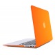 Coque Macbook Air 13 Orange Velours