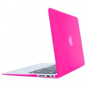 Coque MacBook Air 13 Rose Fluo