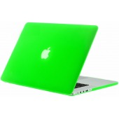 Coque MacBook Pro 13 Retina Verte Velours