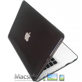 Coque Macbook Pro 13 unibody Noire Anthracite