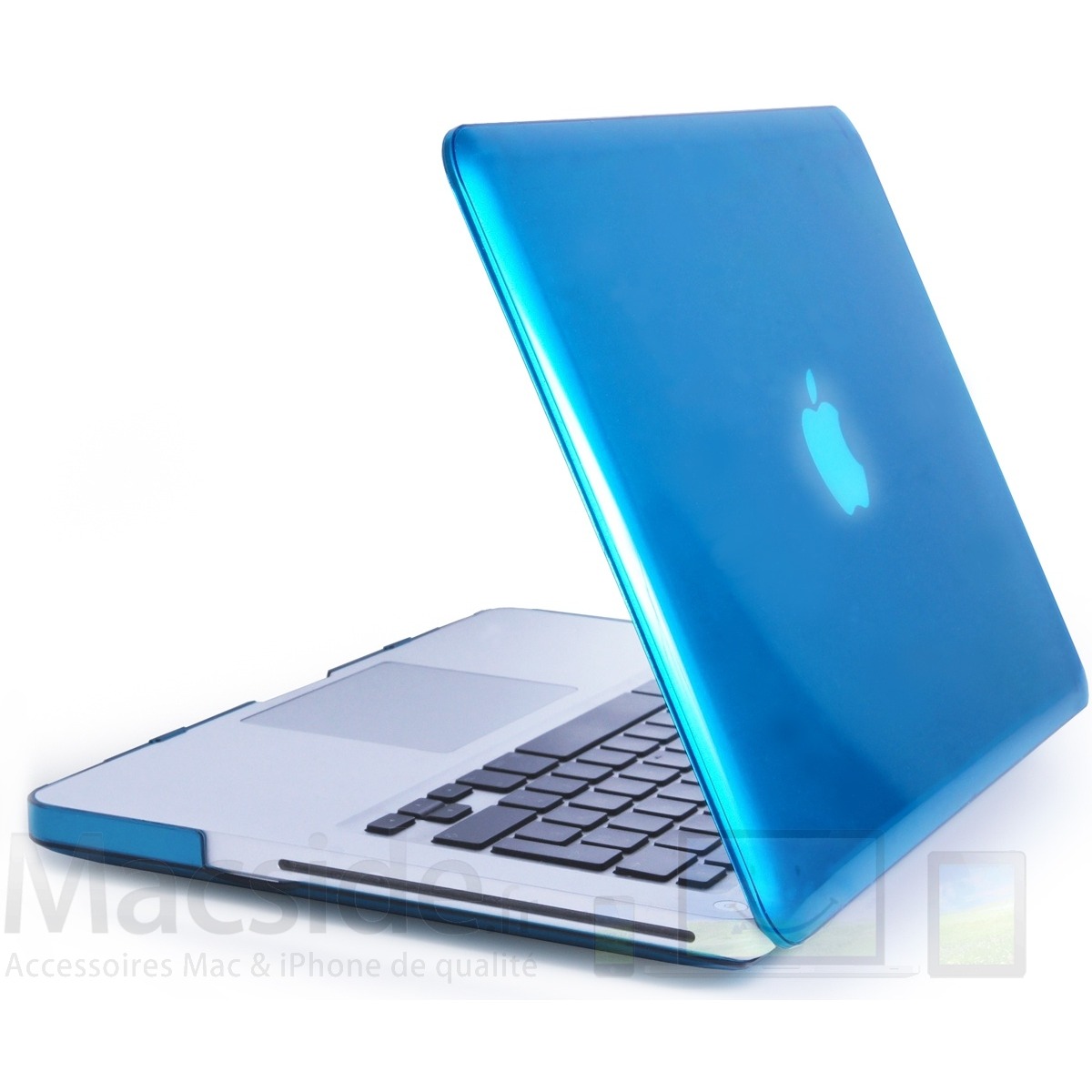 Coque Macbook Pro 13 unibody Bleue