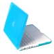 Coque Macbook Blanc 13 unibody Bleue