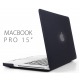 Coque Macbook Pro 15 unibody Noire
