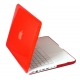 Coque Macbook Blanc 13 Unibody Rouge