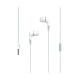 Ecouteurs Intra auriculaires Iphone 4 / kit main libre Blancs